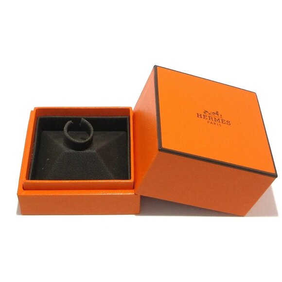 Auth HERMES Chaine d'Ancre En Chaine GM - Silver 2******** Ring - Picture 7 of 7